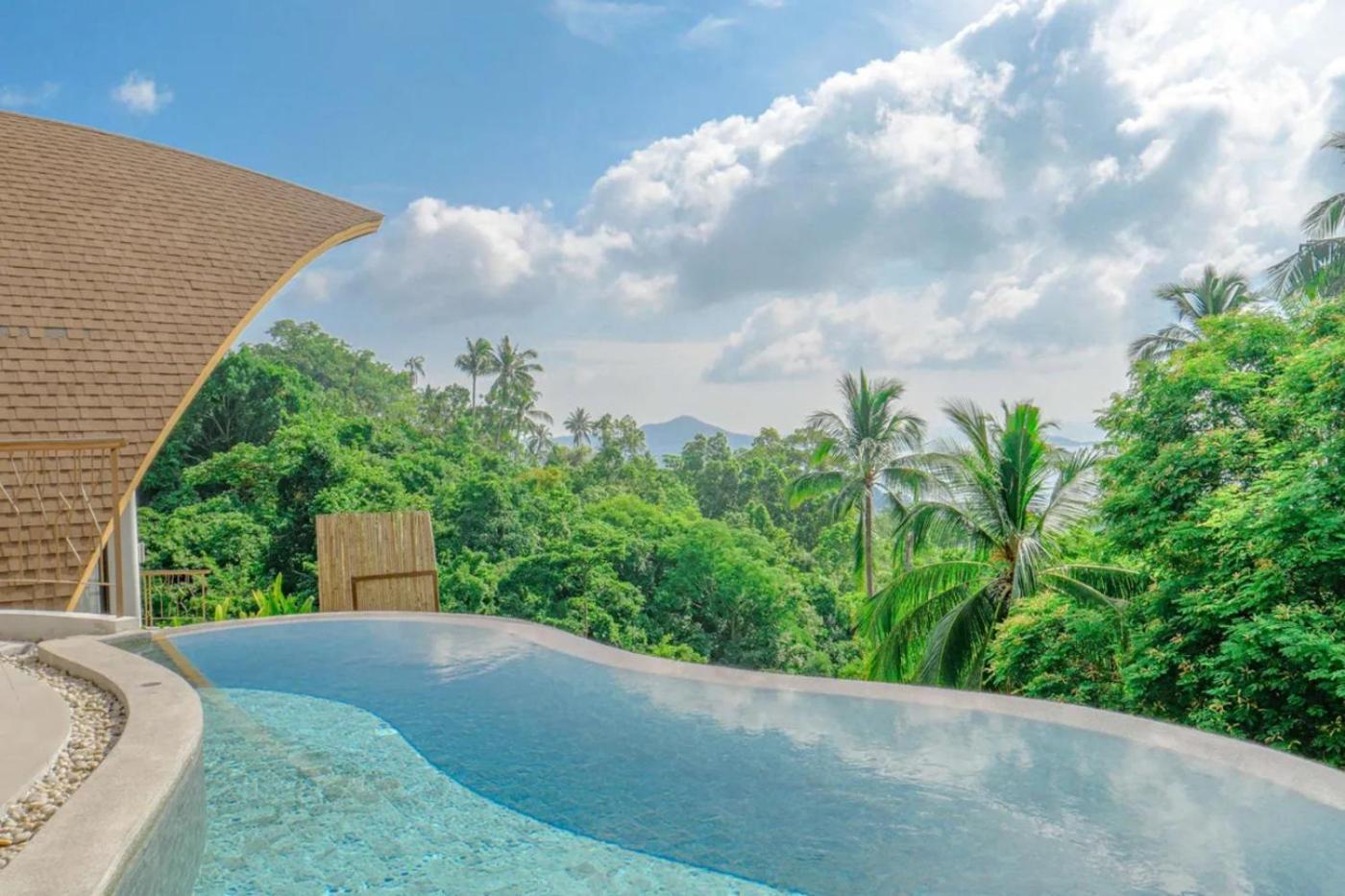 Phra Chan Villa 2Br - Infinity Pool & Sea View Chaweng  Exterior foto